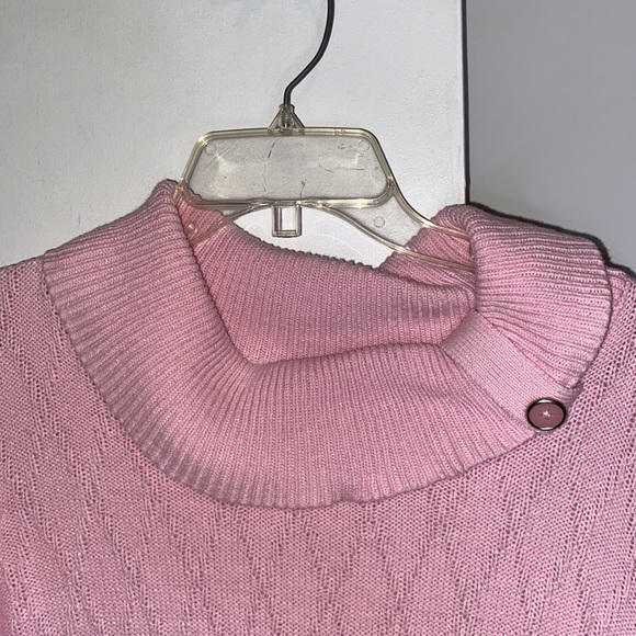 Christopher & Banks pink pullover sweater size large - Picture 3 of 8